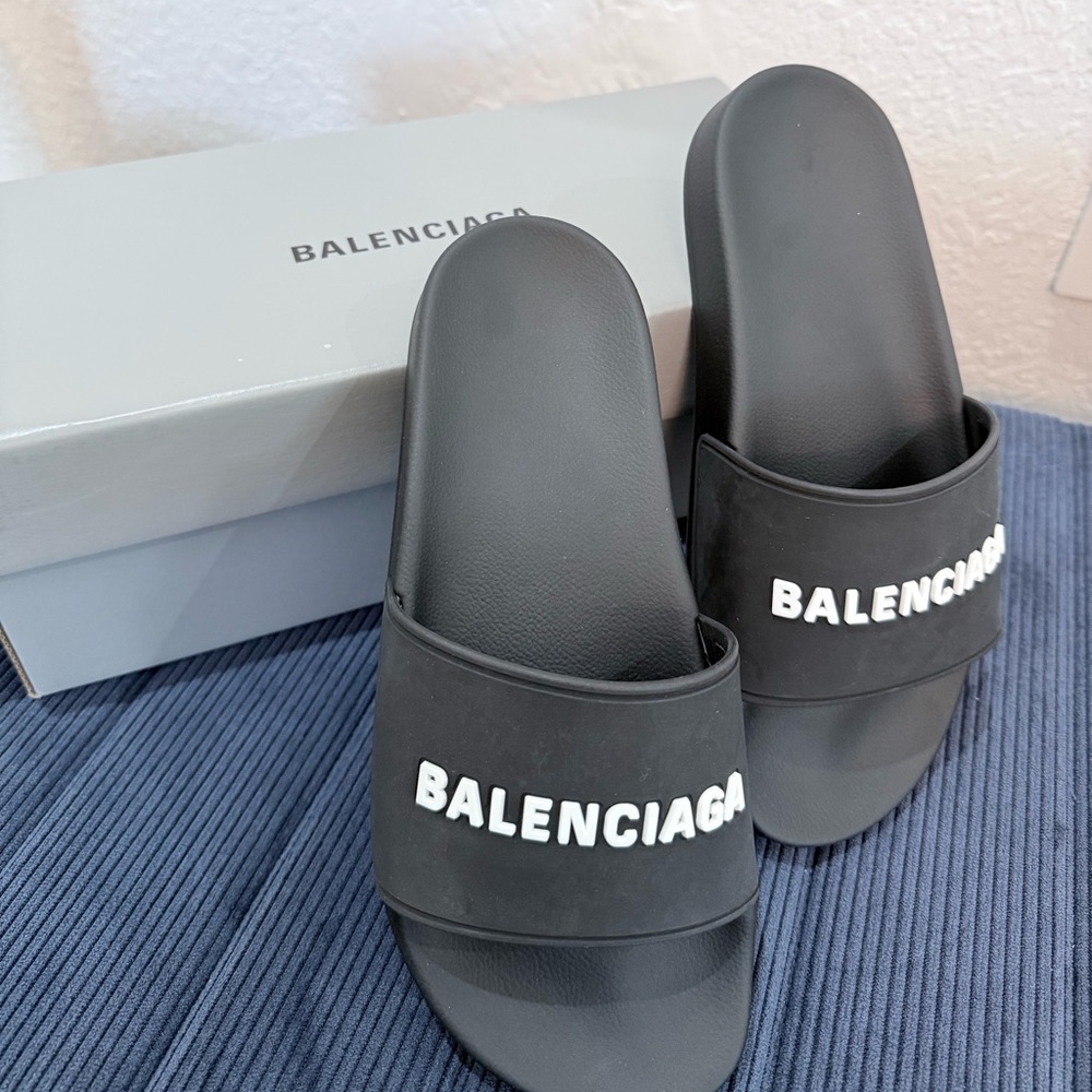 Balenciaga Black Textured Sole